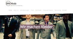 Desktop Screenshot of bw-mode.ch